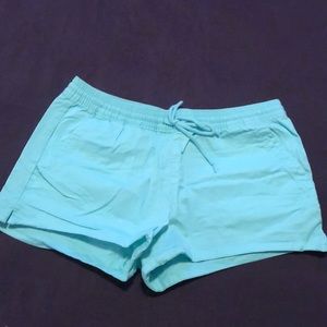Sea foam green vans shorts